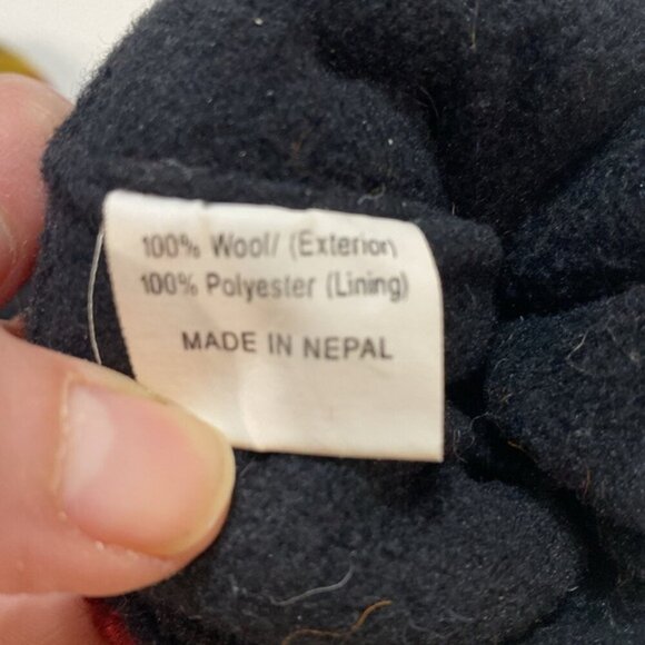 Nepal Wool Mittens Handmade warm - Picture 8 of 8